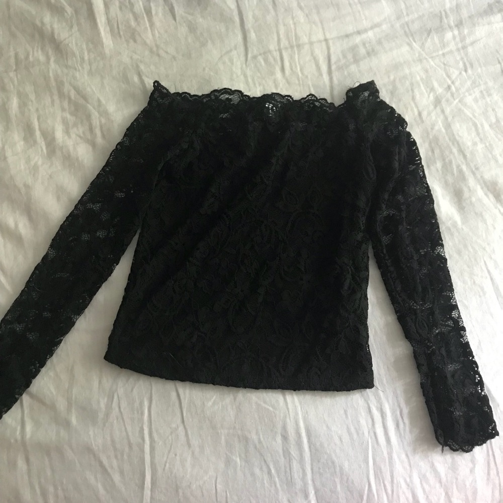Top Shop off the shoulder top